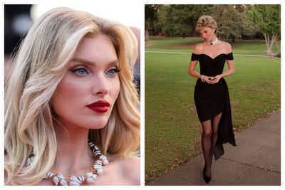 Swedish model Elsa Hosk sparks backlash for recreating Princess Diana's iconic revenge dress for Halloween