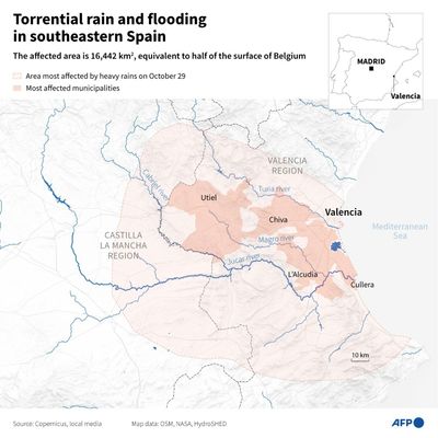 Spain Flood Deaths Top 200, More Troops Join Rescue