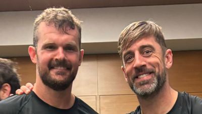 Aaron Rodgers Takes Photo With Newfound 'Fountain of Youth' Elixir After Jets' Win