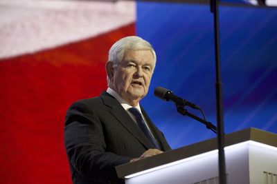 Gingrich decries "sick" pro-Harris ad