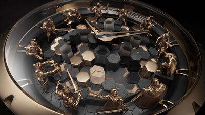 New Roger Dubuis watch features miniature versions of the Knights of the Round Table