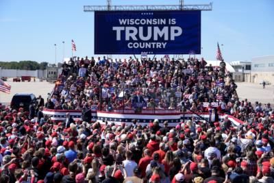 Trump And Harris Campaign In Wisconsin Battleground