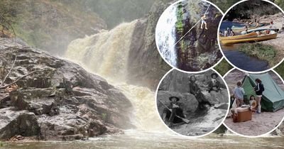 Ginninderra Falls: From trickle to torrent in nine minutes