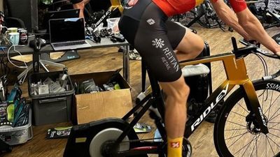 Spotted: New Ridley aero bike seen in Uno-X bike fit leak