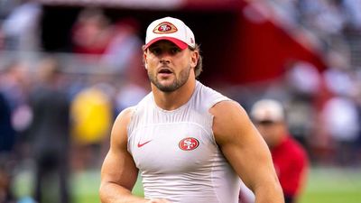 NFL Weighing Fine of 49ers' Nick Bosa for Wearing Pro-Trump Hat During Interview