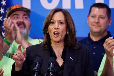 Watch live: Kamala Harris campaigns with Cardi B in Wisconsin