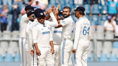 WATCH: Akash Deep rattles Tom Latham’s stumps with a fiery in-swinger