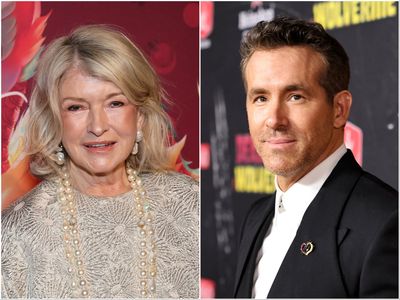 Ryan Reynolds responds after Martha Stewart says he’s ‘not so funny’ in real life