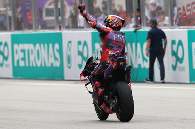 Martin: “I would not have won without first-corner lead” in Malaysian GP sprint