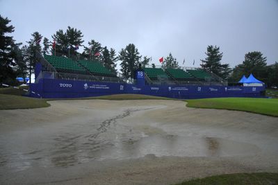 The third round of the LPGA’s Toto Japan Classic was rained out thanks to a tropical storm