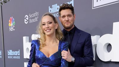 Michael Bublé and Luisana Lopilato's bedroom proves that neutral doesn't mean boring – their textured features bring this soothing palette alive