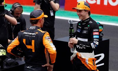 Norris wins São Paulo GP sprint to narrow gap as Verstappen hit with penalty