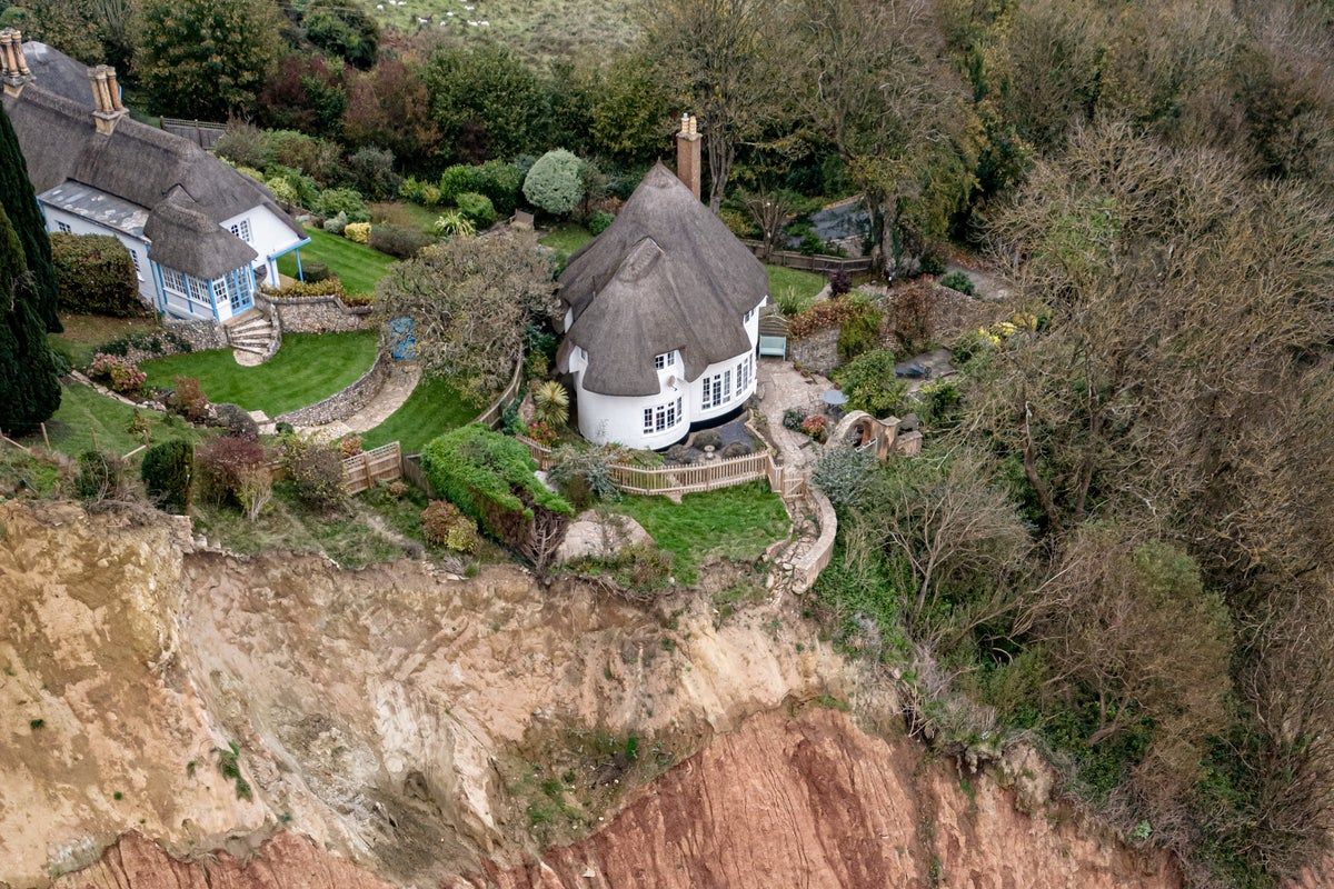 Cottage Left Teetering On Cliff Edge Following Massive…