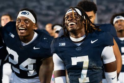 Penn State’s Zion Tracy with pick-six against Ohio State