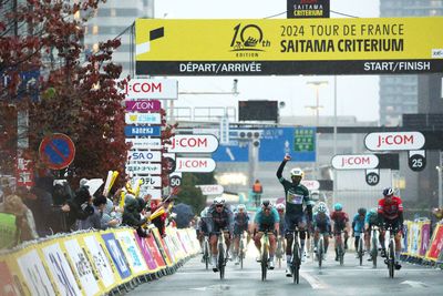 Saitama Criterium - Biniam Girmay sails over line first as Japan gets its taste of the Tour de France