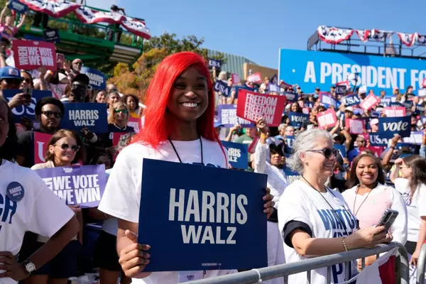 Harris rally in Atlanta brings out thousands of supporters on little notice