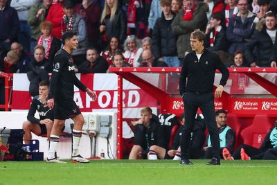 Julen Lopetegui responds to 'bad moment' as Edson Alvarez sent off for West Ham at Nottingham Forest