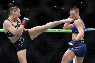 Erin Blanchfield def. Rose Namajunas at UFC Fight Night 246: Best photos from Edmonton