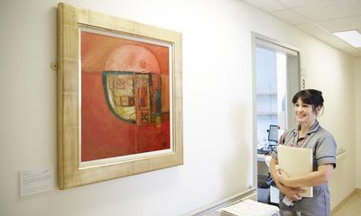 ‘They remind me there’s a life after cancer’: how paintings in NHS hospitals help patients feel better