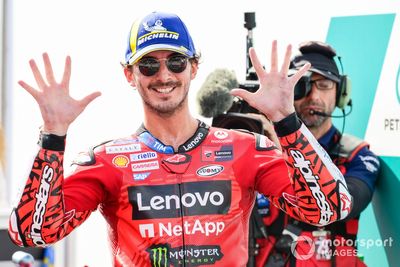 MotoGP Malaysian GP: Bagnaia clings on to title hopes with 10th win of 2024