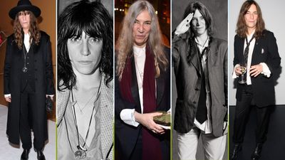 Patti Smith’s coolest looks, from casual tees and jeans to her trademark oversized jackets