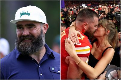 Jason Kelce throws fan’s phone over homophobic jab at Travis and Taylor Swift