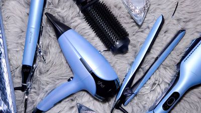 ghd gives its Duet Style hair styler an icy blue upgrade