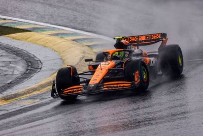 F1 Brazilian GP: Norris claims pole in chaotic wet qualifying, Verstappen 17th