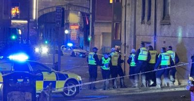 Police issue warning over people sharing videos of Edinburgh incident as man dies