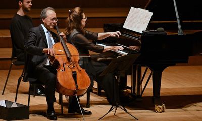 Yo-Yo Ma and Kathryn Stott review – an exuberant final hurrah