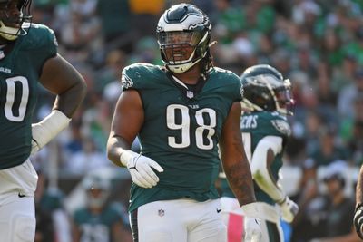 Latest injury update for Eagles DT Jalen Carter