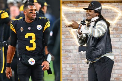 Cam Newton has challenge for Steelers QB Russell Wilson