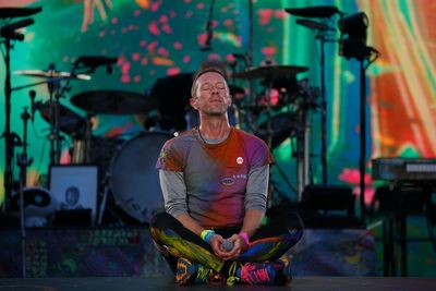 Coldplay’s Chris Martin falls through stage trapdoor during Australian concert