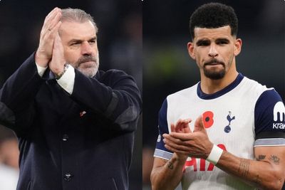 Ange Postecoglou hails ‘unbelievable’ Dominic Solanke after Spurs thrash Villa