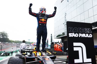 Verstappen relieved by vital Brazilian GP win that puts F1 title in reach