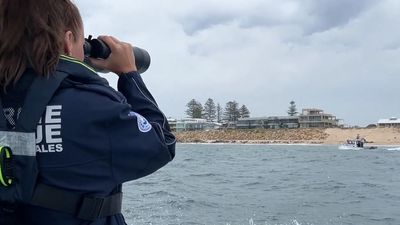 Search for boy swept out to sea set to enter third day