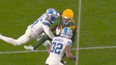 Lions' Brian Branch Ejected for Dirty Helmet-to-Helmet Hit on Packers' Bo Melton