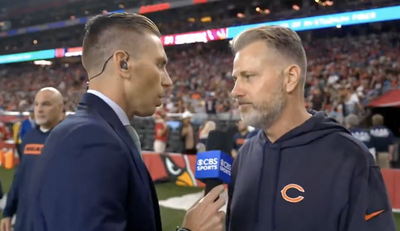 Matt Eberflus had an uninspired message to Bears players after a disappointing half vs. the Cardinals