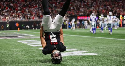 Drake London and Amon-Ra St. Brown both broke out the viral TD celebration from Incarnate Word’s Jalen Walthall