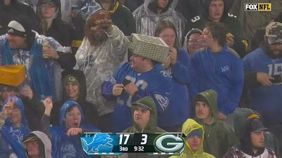 Lions Fan Wearing Cheese Grater Hat Went Viral During Week 9 Win Over Packers