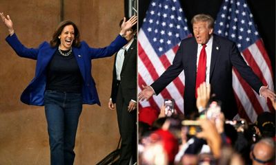 Final US Campaign Blitz For Harris And Trump