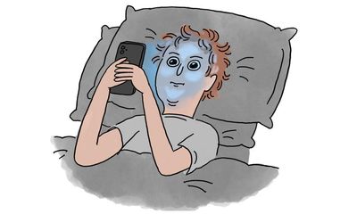 Is it true that … the blue light from night-time scrolling can stop you sleeping?