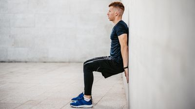 I did wall squats with arm raises every day for a week — here's how it helped boost my posture