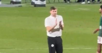 Watch as ex-Rangers boss Steven Gerrard is booed by own fans after derby defeat