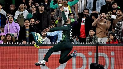 Watch: Irfan Khan's stunning catch after valiant effort goes in vain against Australia