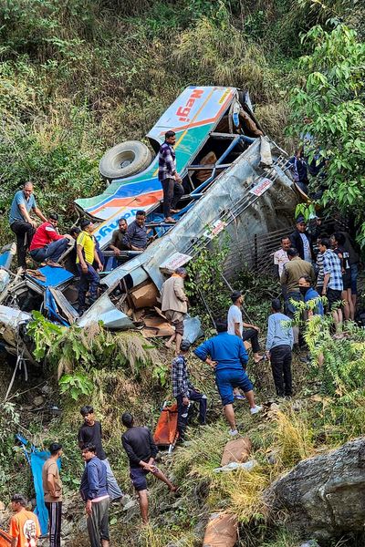 India bus crash: At least 36 dead as bus plunges into gorge in Uttarakhand