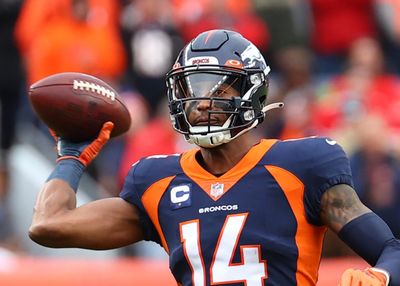 Broncos WR Courtland Sutton has a perfect career passer rating