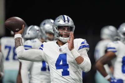 Dak Prescott To Undergo MRI For Hamstring Injury