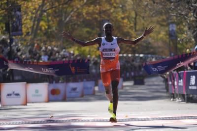 Nageeye And Chepkirui Win First New York City Marathon Titles