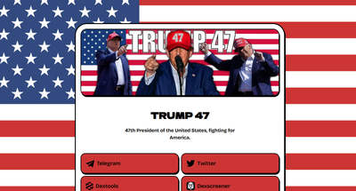 Top Trump Memecoins Surge Before Election Day, Led By Newbie $47